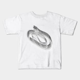 Snake skeleton / WHITE / Kids T-Shirt